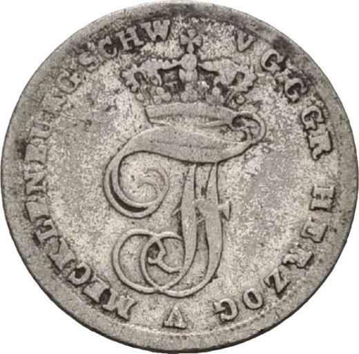 Anverso 1 chelín 1832 - valor de la moneda de plata - Mecklemburgo-Schwerin, Federico Francisco I