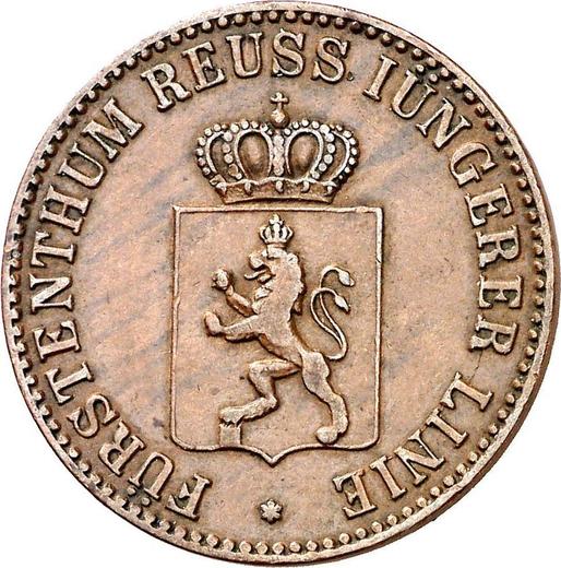 Obverse 3 Pfennig 1858 A -  Coin Value - Reuss-Schleiz, Heinrich LXVII