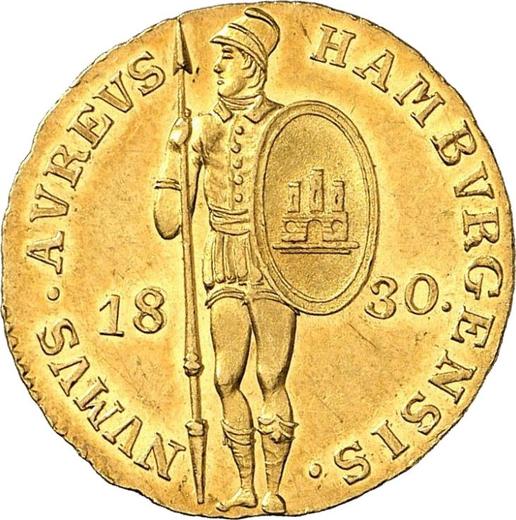 Obverse Ducat 1830 - Coin Value - Hamburg, Free City