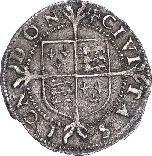 Reverse Penny no date (1560-1561) "Second issue" - Silver Coin Value - United Kingdom, Elizabeth I