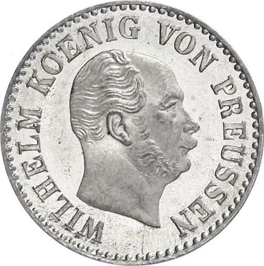 Obverse 1/2 Silber Groschen 1864 A - Silver Coin Value - Prussia, William I