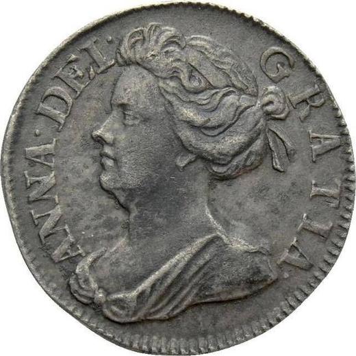 Anverso 2 peniques 1704 - valor de la moneda de plata - Gran Bretaña, Ana
