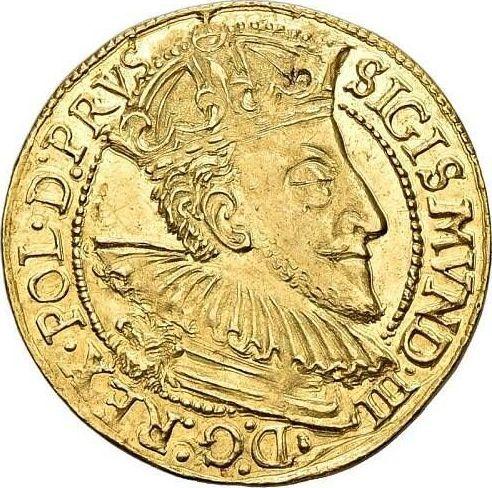Obverse Ducat 1591 "Danzig" - Gold Coin Value - Poland, Sigismund III Vasa