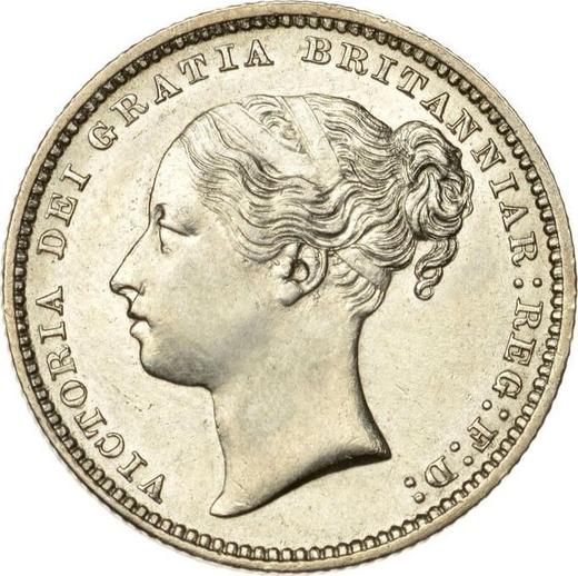 Avers 1 Schilling 1878 - Silbermünze Wert - Großbritannien, Victoria