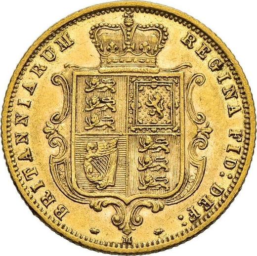 Revers 1/2 Sovereign 1885 M "Wappen" - Goldmünze Wert - Australien, Victoria