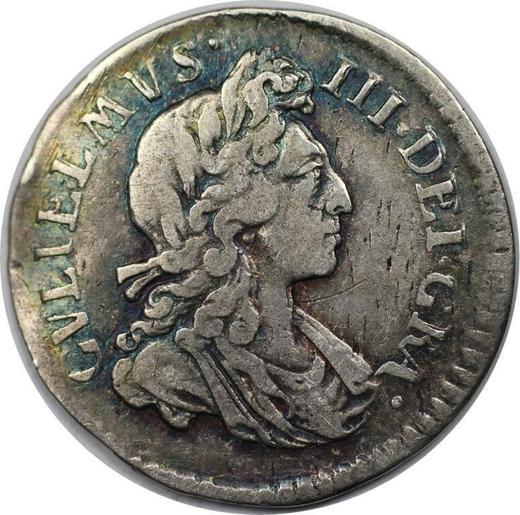 Anverso 3 peniques 1699 - valor de la moneda de plata - Gran Bretaña, Guillermo III