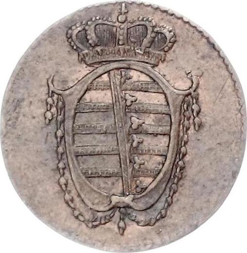 Anverso Heller 1818 - valor de la moneda  - Sajonia-Coburgo-Saalfeld, Ernesto I