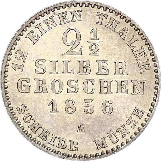 Reverse 2-1/2 Silber Groschen 1856 A - Silver Coin Value - Anhalt-Dessau, Leopold Frederick