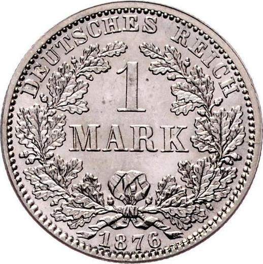 Obverse 1 Mark 1876 A "Type 1873-1887" - Silver Coin Value - Germany, German Empire