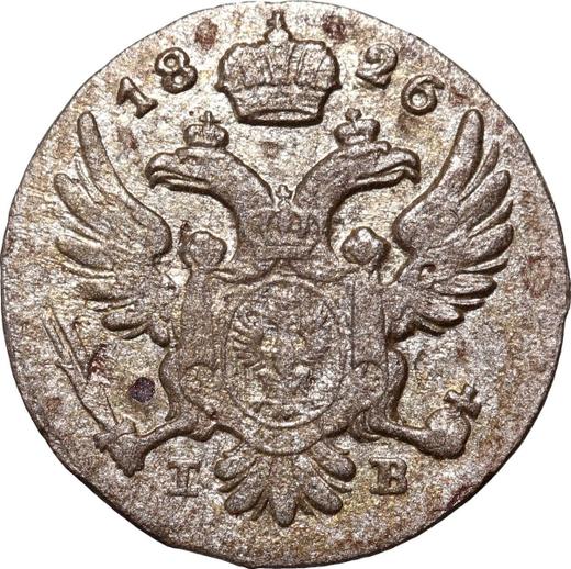 Obverse 5 Groszy 1826 IB - Silver Coin Value - Poland, Congress Poland