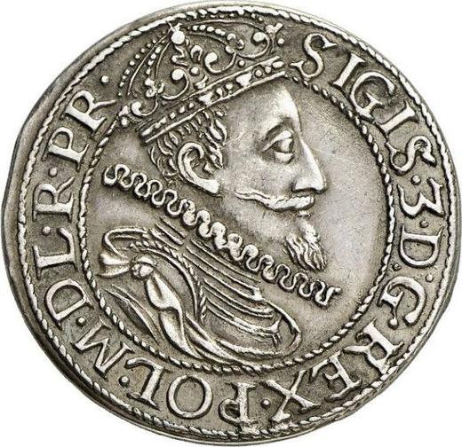 Obverse Ort (18 Groszy) 1609 "Danzig" - Silver Coin Value - Poland, Sigismund III Vasa