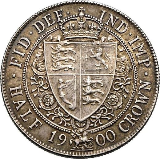 Reverse Halfcrown 1900 TB - Silver Coin Value - United Kingdom, Victoria