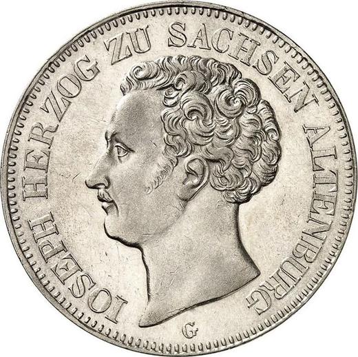 Obverse Thaler 1841 G - Silver Coin Value - Saxe-Altenburg, Joseph