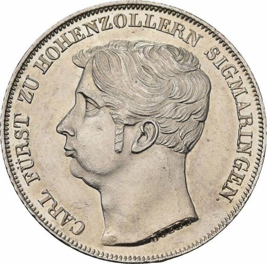 Obverse Gulden 1846 - Silver Coin Value - Hohenzollern-Sigmaringen, Karl