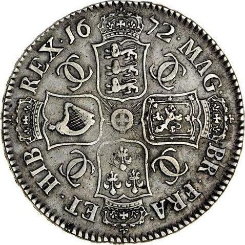 Reverse Halfcrown 1672 "Third laureate bust" - Silver Coin Value - United Kingdom, Charles II
