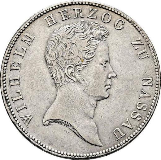 Obverse Thaler 1836 - Silver Coin Value - Nassau, William
