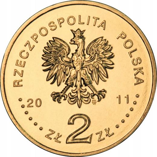 Obverse 2 Zlote 2011 MW AN "Kalisz" - Coin Value - Poland, III Republic after denomination