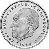 Avers 2 Mark 1981 J "Konrad Adenauer" - Münze Wert - Deutschland, BRD
