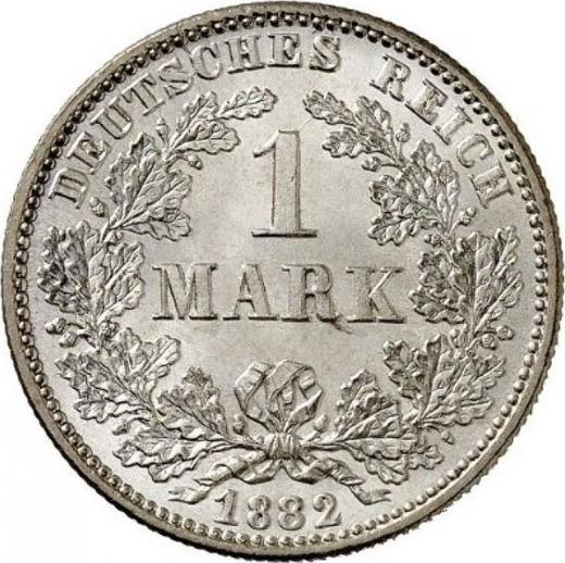 Obverse 1 Mark 1882 G "Type 1873-1887" - Silver Coin Value - Germany, German Empire