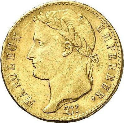 Obverse 20 Francs 1815 L - Gold Coin Value - France, Napoleon I