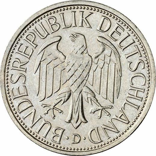 Reverse 1 Mark 1984 D -  Coin Value - Germany, FRG