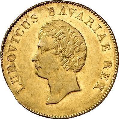 Аверс монеты - Гульден без года (1826) E.G.G. - цена золотой монеты - Вюрцбург, Людвиг I