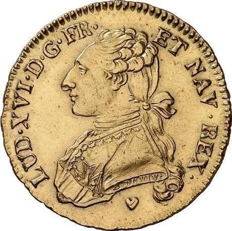 Obverse Double Louis d'Or 1775 BB - Gold Coin Value - France, Louis XVI