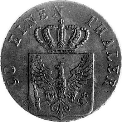 Avers 4 Pfennige 1825 B - Münze Wert - Preußen, Friedrich Wilhelm III