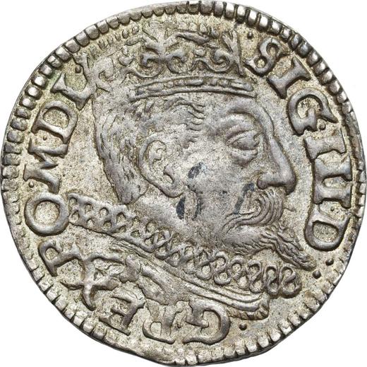Obverse 3 Groszy (Trojak) 1600 P "Poznań Mint" - Silver Coin Value - Poland, Sigismund III Vasa