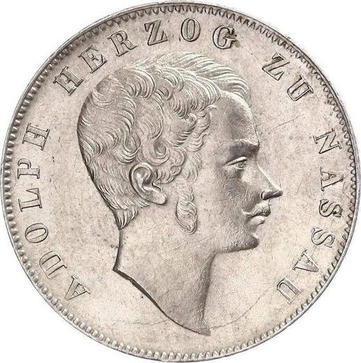Obverse Gulden 1846 - Silver Coin Value - Nassau, Adolphe