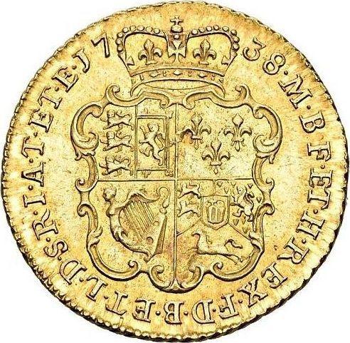 Reverse Guinea 1738 "Young Head" - Gold Coin Value - United Kingdom, George II