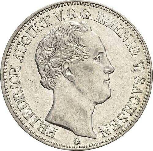 Obverse Thaler 1840 G - Silver Coin Value - Saxony-Albertine, Frederick Augustus II