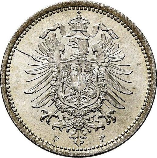 Reverse 20 Pfennig 1873 F "Type 1873-1877" - Silver Coin Value - Germany, German Empire