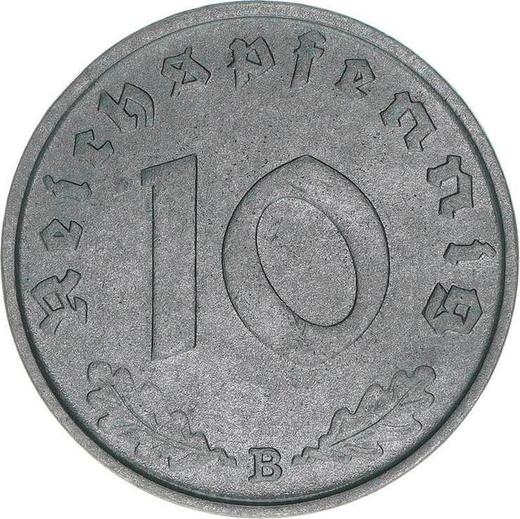 Obverse 10 Reichspfennig 1942 B "Type 1940-1945" -  Coin Value - Germany, Third Reich