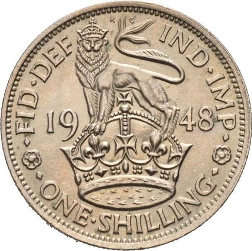 Reverse Shilling 1948 HP "Type 1947-1948" -  Coin Value - United Kingdom, George VI