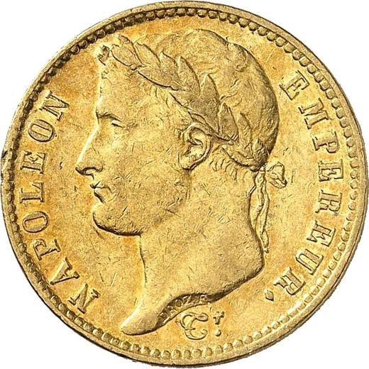 Obverse 20 Francs 1809 M "Type 1809-1815" - Gold Coin Value - France, Napoleon I