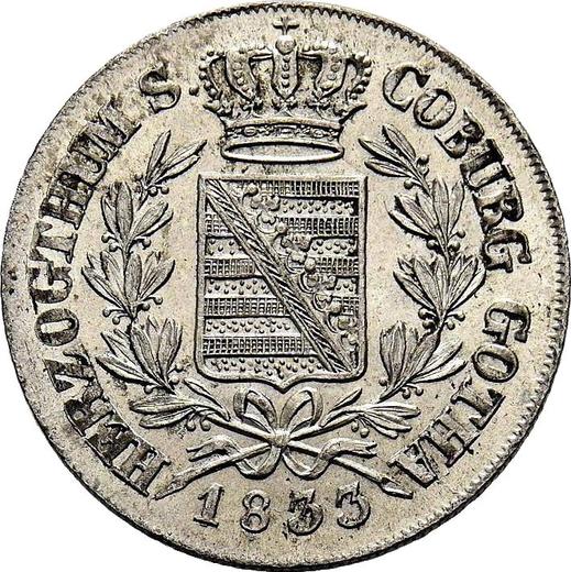 Obverse 6 Kreuzer 1833 - Silver Coin Value - Saxe-Coburg and Gotha, Ernest I