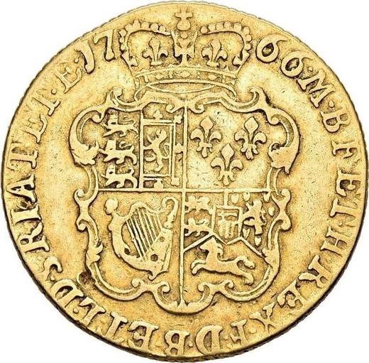 Revers 1 Guinee 1766 "Dritte lorbeerbekrönte Büste" - Goldmünze Wert - Großbritannien, Georg III
