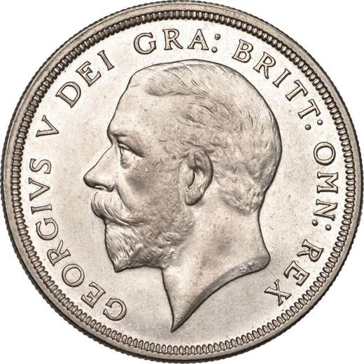 Obverse Crown 1932 - Silver Coin Value - United Kingdom, George V