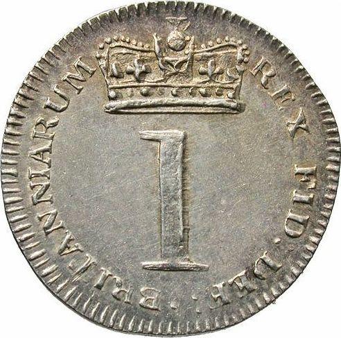 Rewers monety - 1 pens 1818 - cena srebrnej monety - Wielka Brytania, Jerzy III