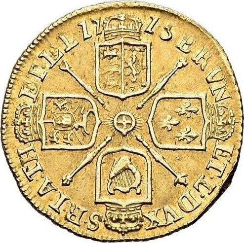 Reverse Half Guinea 1715 "First laureated bust" - Gold Coin Value - United Kingdom, George I