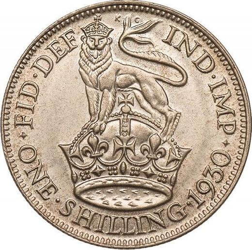 Reverse Shilling 1930 - Silver Coin Value - United Kingdom, George V