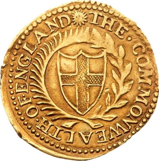 Anverso 1 Corona 1649 "Tipo 1649-1660" - valor de la moneda de oro - Gran Bretaña, Mancomunidad
