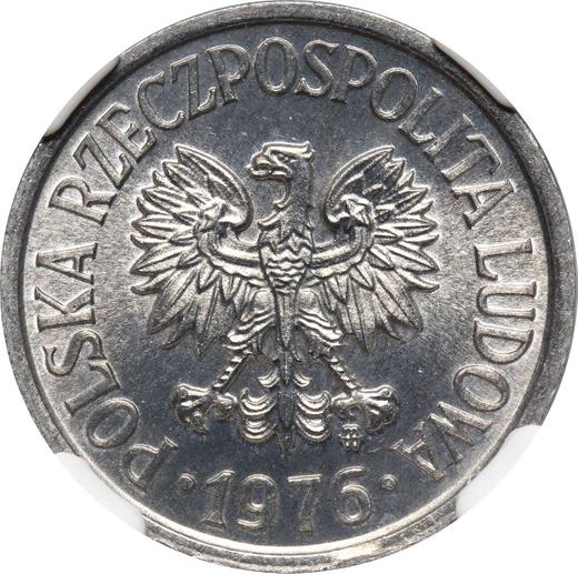 Avers 20 Groszy 1976 MW - Münze Wert - Polen, Volksrepublik Polen