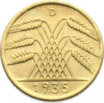 Revers 10 Reichspfennig 1935 D - Münze Wert - Deutschland, Weimarer Republik