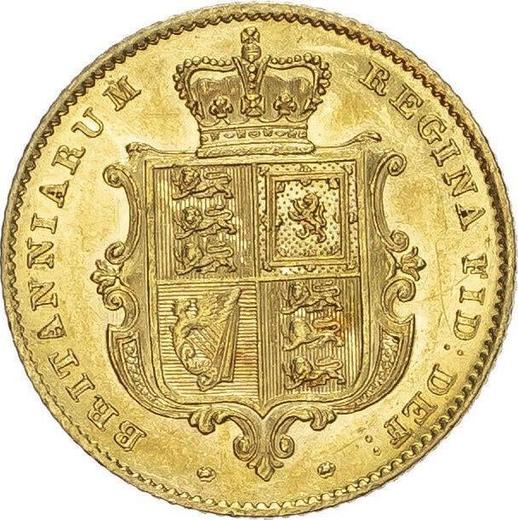 Revers 1/2 Sovereign 1842 - Goldmünze Wert - Großbritannien, Victoria
