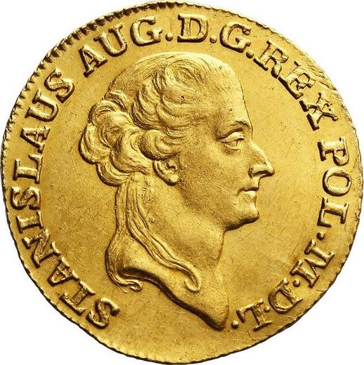 Obverse Ducat 1787 EB - Gold Coin Value - Poland, Stanislaus II Augustus