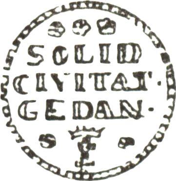 Reverse Schilling (Szelag) 1760 "Danzig" -  Coin Value - Poland, Augustus III