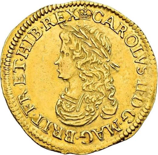 Obverse Crown no date (1660-1662) "First coinage" - Gold Coin Value - United Kingdom, Charles II