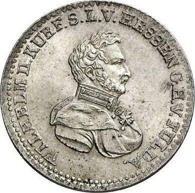 Obverse 1/6 Thaler 1829 - Silver Coin Value - Hesse-Cassel, William II